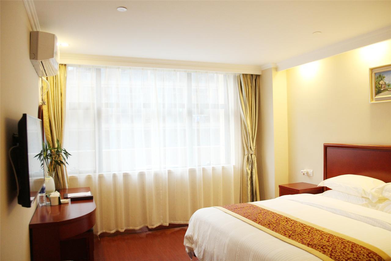 Greentree Inn Shandong Yantai Railway Station South Plaza Joy City Shell Hotel Ngoại thất bức ảnh