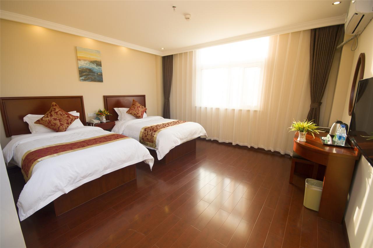 Greentree Inn Shandong Yantai Railway Station South Plaza Joy City Shell Hotel Ngoại thất bức ảnh